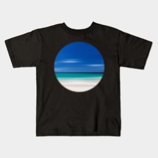 Abstract Seascape 7 Kids T-Shirt